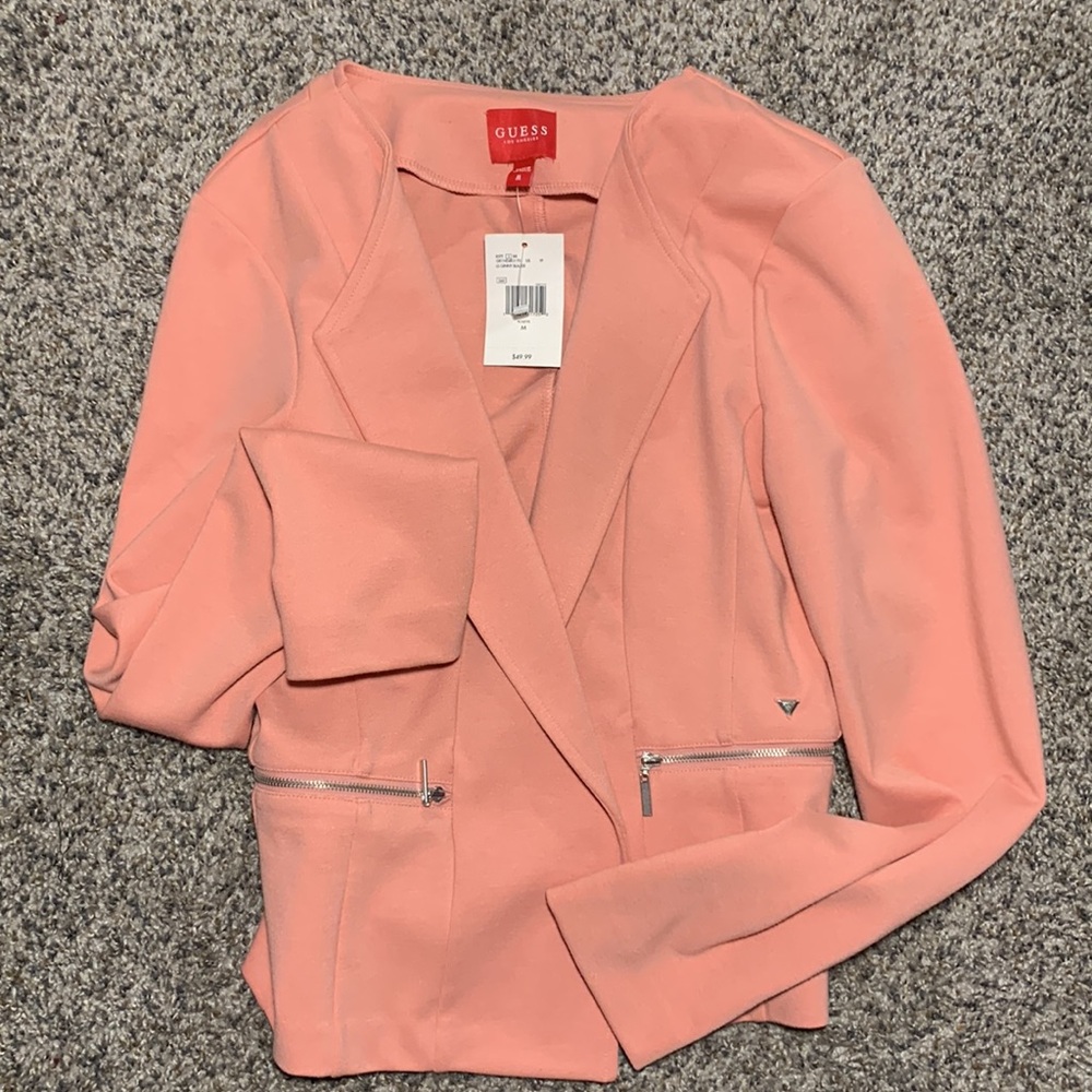 Guess Pink Blazer Size Medium